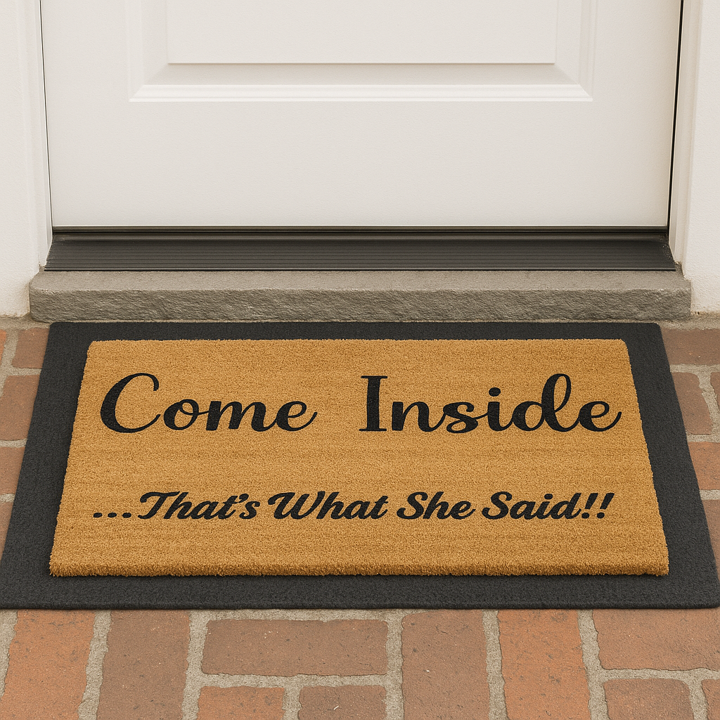 Come Inside ... "That's What She Said!!!"