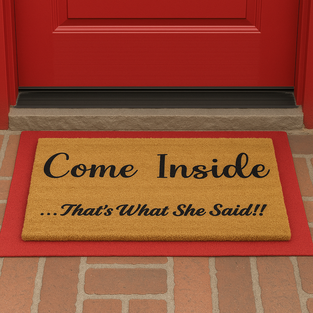 Come Inside ... "That's What She Said!!!"